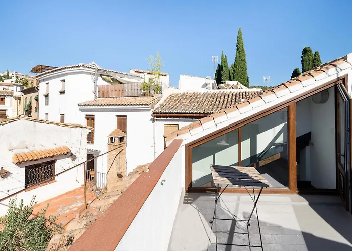 Casa En El Albaicin Con Terraza Y Vistas Апартаменты Гранада